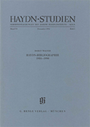 Haydn Bibliographie - 1984-1990 book cover